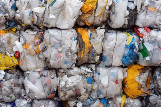 回收的工业污染材料图片