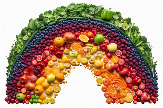 健康的水果蔬菜图片