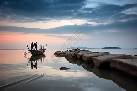 蔚蓝的海洋图片