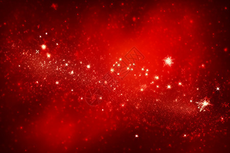 红色圣诞星星背景背景图片