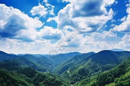 风景优美的山脉图片