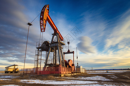 工业石油钻机高清图片