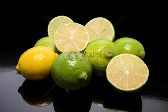 富含维生素的柠檬图片