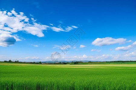 美丽的自然草原风景背景图片