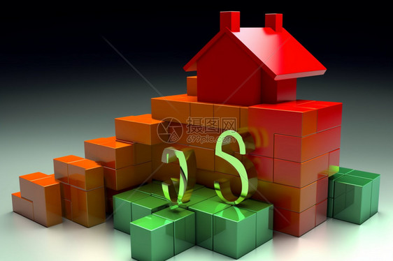 立方体的房屋模型图片