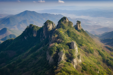 美丽自然的山脉风景图片