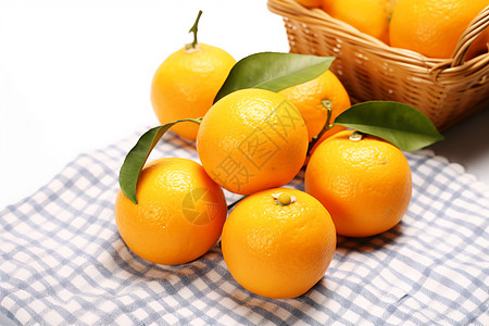 橙色的水果图片
