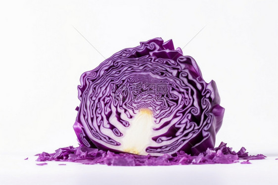 白菜之王紫色卷图片