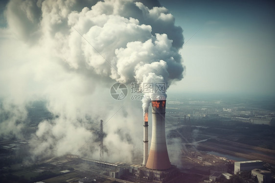 空气污染概念图片