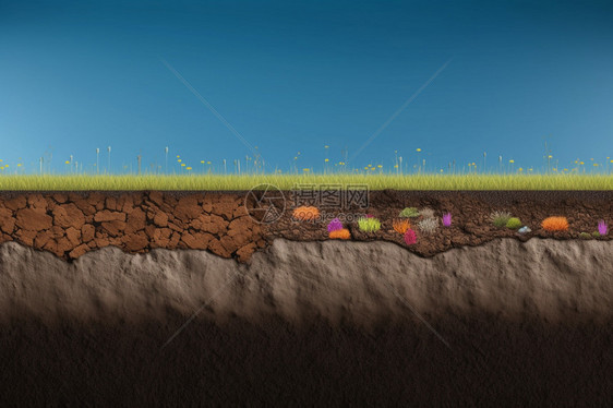 土壤质地剖面图片