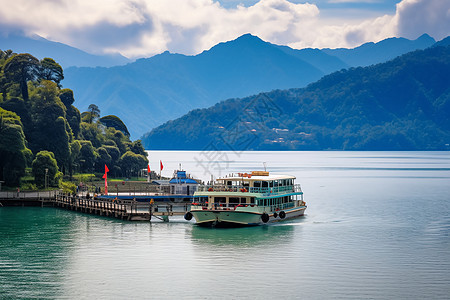 碧水青山美景图片