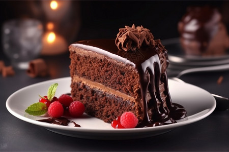 巧克力蛋糕糕点图片