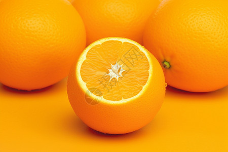美味甘甜的橙子图片