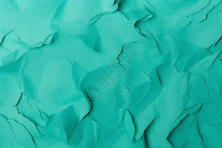 绿松石褶皱彩色纸创意背景设计图片