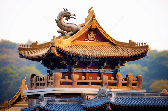 万寿山佛教古建筑图片