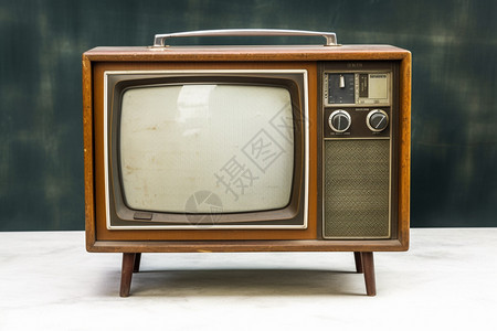 古董电视机背景图片