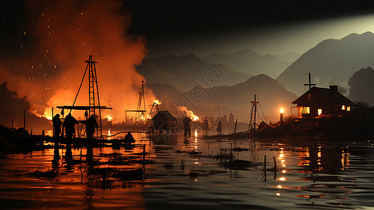 智利的地热虾养殖场设计图片
