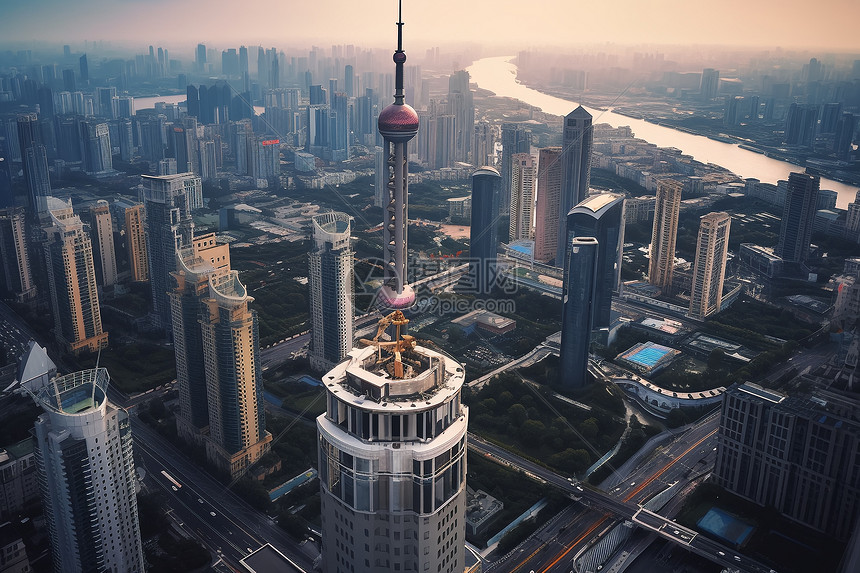 城市地标建筑高清图片下载-正版图片600248155-摄图网