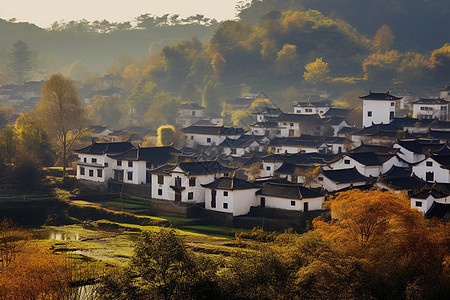 农村景观图片