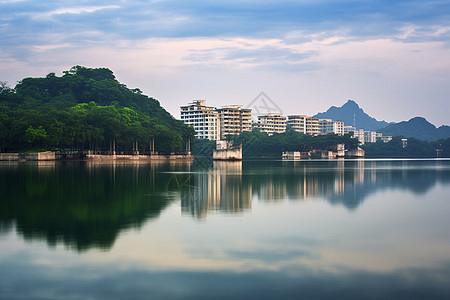 城市的建筑风景图片