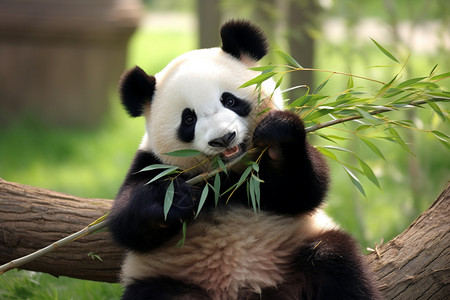 可爱的熊猫动物图片