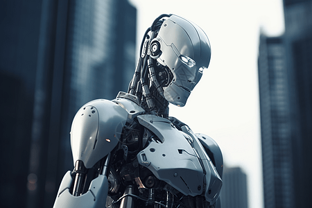 未来的智能机器人图片