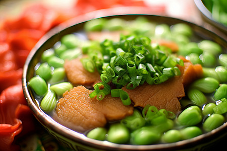 美味的熟食食品图片