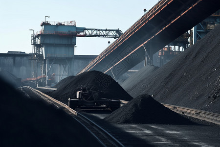 工业煤炭设施图片