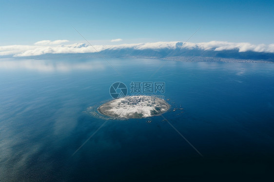 美丽的海洋岛屿景观图片