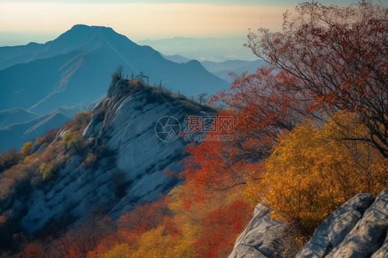 美丽的秋季风景区图片