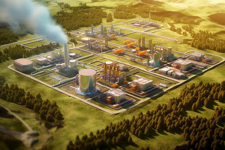 工业能源工厂图片