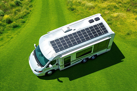 未来的太阳能发电汽车图片