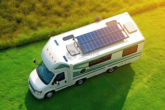 太阳能发电汽车图片