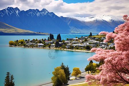 皇后镇风景新西兰皇后镇高清图片