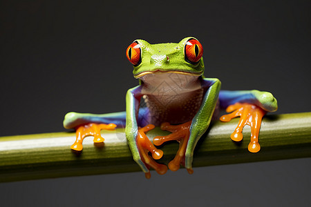 红眼树蛙图片