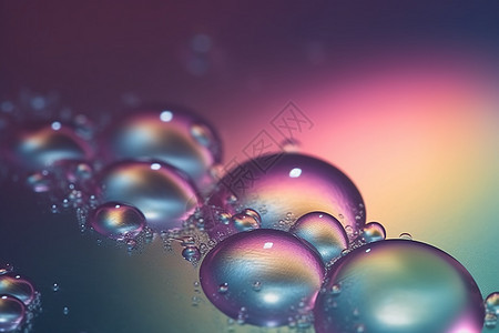 一串气泡背景图图片