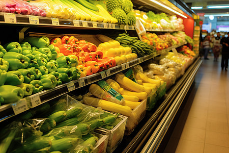 水果蔬菜批发市场背景图片