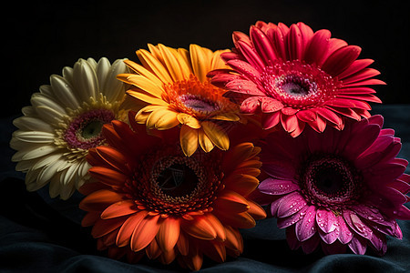 彩色漂亮的菊花图片