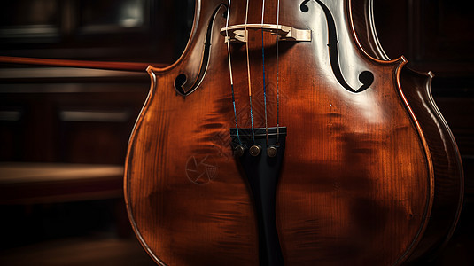 精致的大提琴图片