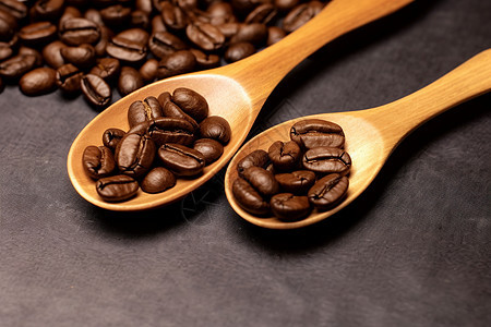 原味的咖啡豆背景图片