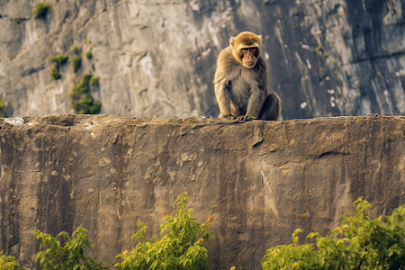 孤独的猴子图片