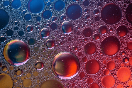 透明质感气泡图片