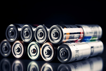 环保废电池背景图片