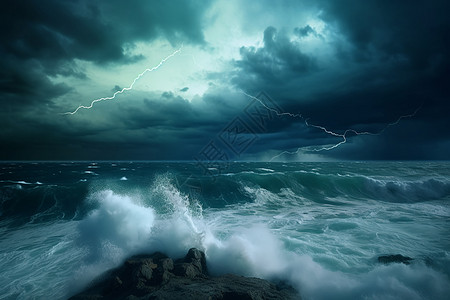 海洋与风暴图片