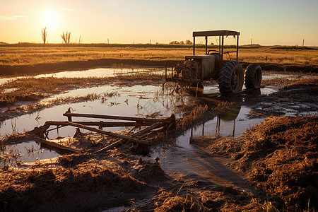 洪水灾害影响农业生产力图片