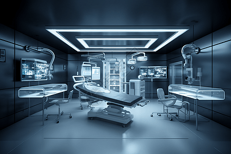 高科技的手术室图片
