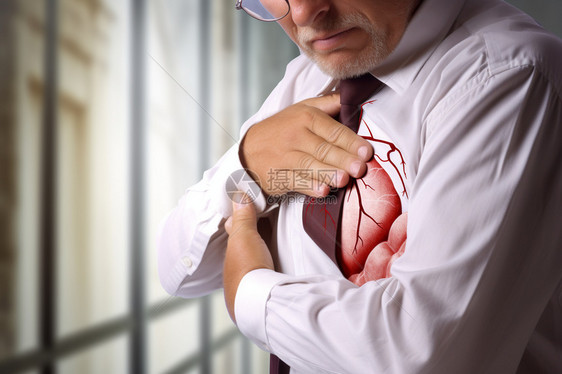 心脏疾病的男性图片