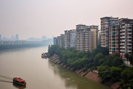 海边城市图片