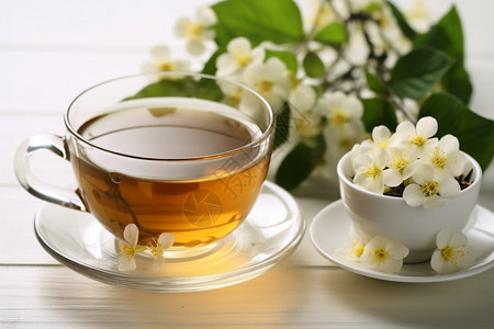 花茶饮料图片