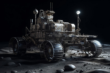 氢动力月球车图片